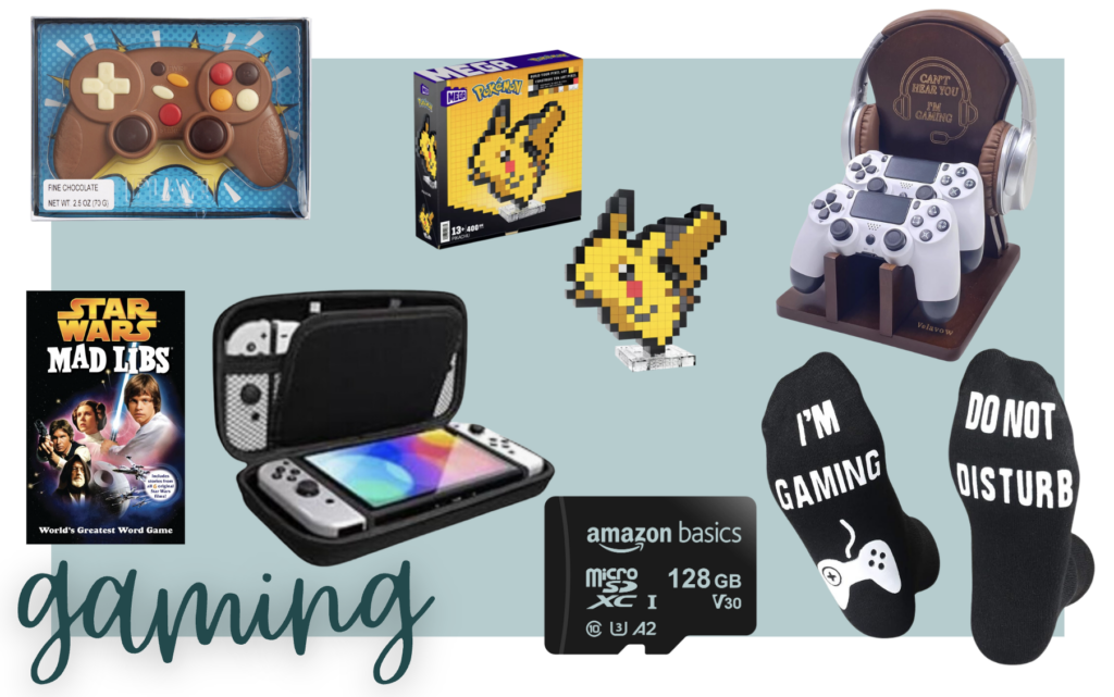 gaming stocking stuffers for teen boys